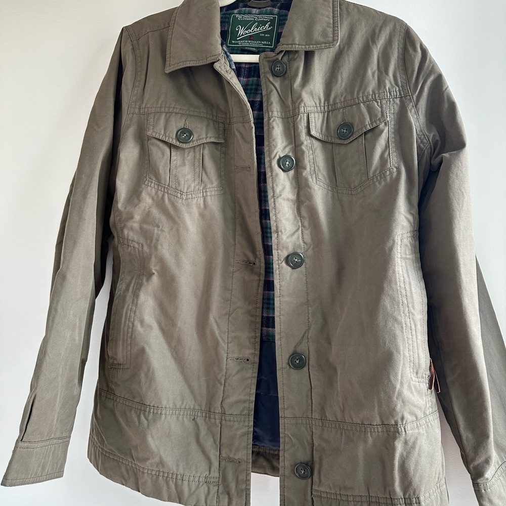 Woolrich Army Green Jacket